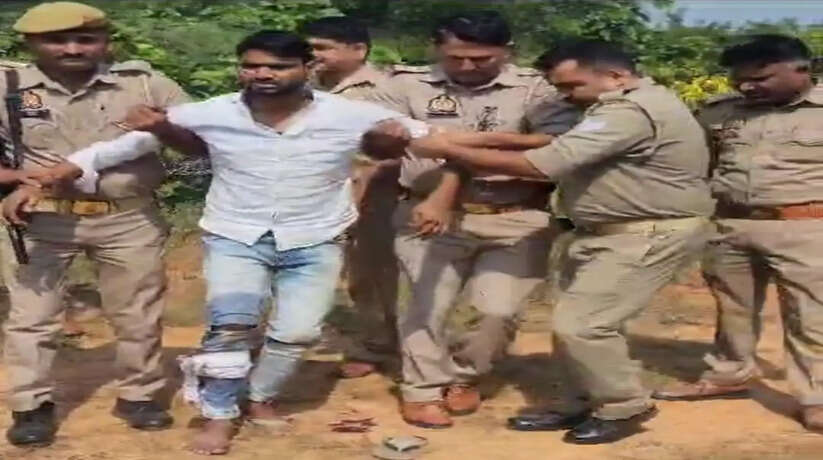 Mirzapur News: मिर्जापुर पुलिस ने मुठभेड़ में गौ तस्कर को किया गिरफ्तार, पैर में लगी गोली, हुआ घायल