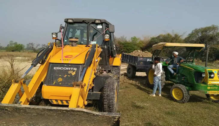 खनन माफियाओं का बोलबाला पुलिस महकमे की मिलीभगत से हो रहा अवैध खनन