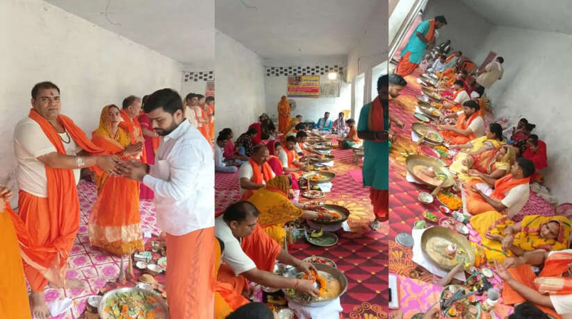 मार्कण्डेय धाम में जन कल्याण हेतु सामूहिक रुद्राभिषेक का हुआ आयोजन