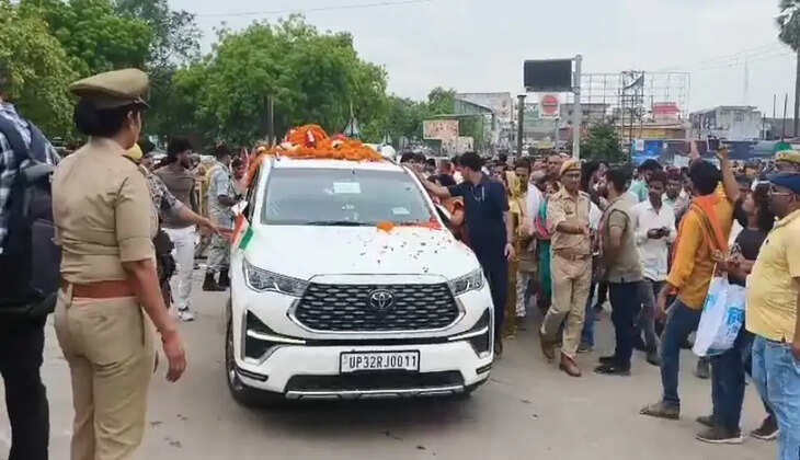 चंदौली पहुंचे भाजपा प्रदेश अध्यक्ष पंकज चौधरी, राम मंदिर प्रकरण पर बोले- दोषी नहीं बख्शे जाएंगे