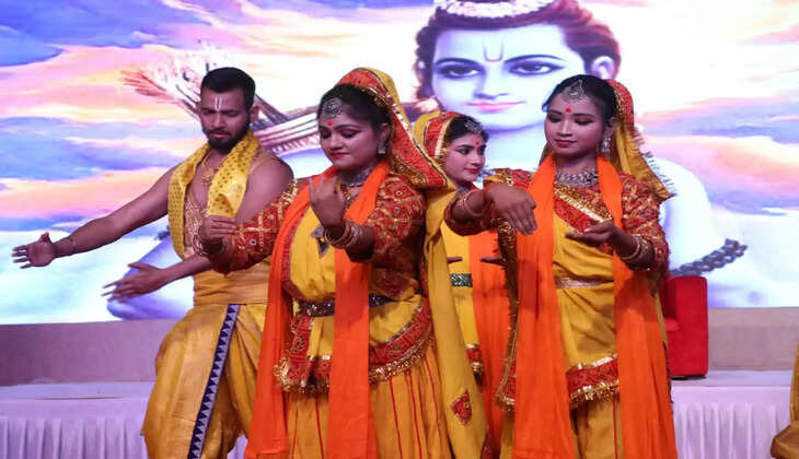 Ayodhya News: रामकथा पार्क में दर्शकों को दिखी "राम प्रेयसी गाथा&nbsp;