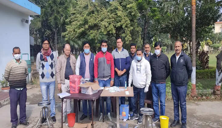 गोरखपुर:&nbsp;आइजीएल परिसर में लगा कैम्प,सैकड़ो की हुई जाँच