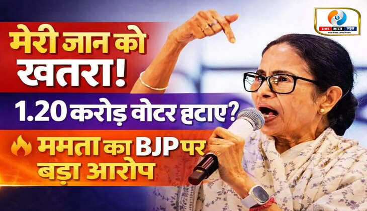  पुरुलिया में ममता बनर्जी का बड़ा आरोप: &ldquo;मेरी जान को खतरा&rdquo;, BJP पर वोटर लिस्ट से 1.20 करोड़ नाम हटाने का आरोप  https://livebharatnews.in/bengal/mamata-banerjees-big-allegation-in-purulia-my-life-is-in/cid18434423.htm