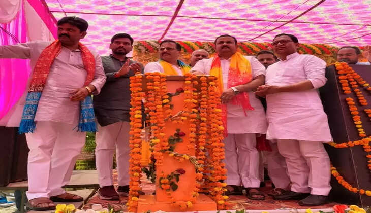 एमएलसी डॉ धर्मेंद्र सिंह ने पाली ब्लॉक में विकास कार्यों का किया लोकार्पण