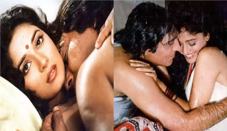 जब Kissing Scene&nbsp;करते बेकाबू हो गए थे Vinod Khanna , Madhuri Dixit का काटा होंठ, एक्ट्रेस ने रोते हुए बयां किया दर्द...
