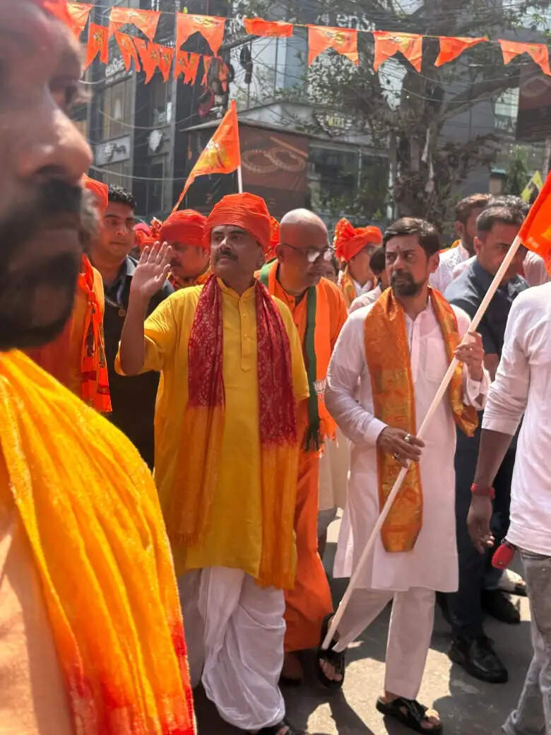 Suvendu Adhikari, Bhabanipur Assembly Seat, West Bengal Politics, BJP West Bengal, Mamata Banerjee, Ram Navami Procession Kolkata, Bhabanipur Rally, BJP vs TMC, Ram Navami 2026 Kolkata, Ram Navami Rally West Bengal, Hindu Festival Procession India, Kolkata Political Rally, BJP Religious Rally, West Bengal Assembly Election 2026, Bhabanipur Election Battle, BJP Candidate Bhabanipur, TMC vs BJP West Bengal, Suvendu Adhikari vs Mamata Banerjee, West Bengal Security Alert, Howrah Hooghly Security