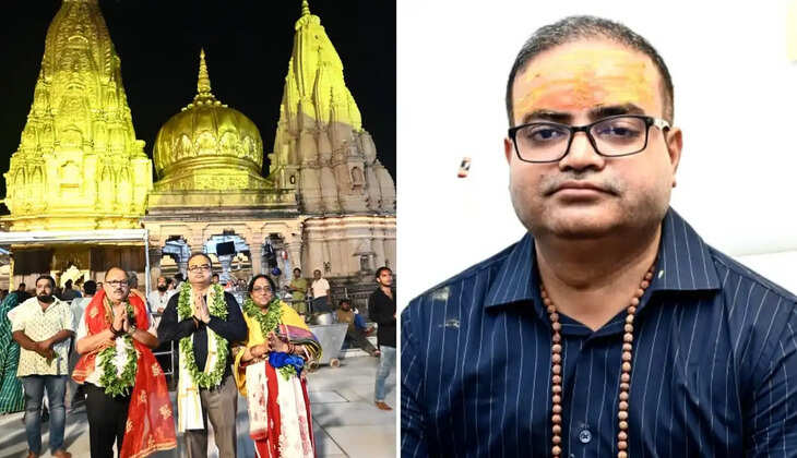 काशी विश्वनाथ मंदिर के नए सीईओ सत्यम मिश्र ने संभाला कार्यभार