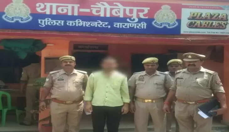 Varanasi News: हत्या के मामले मे वांछित अभियुक्त विजय यादव उर्फ विक्की थाना चौबेपुर पुलिस टीम द्वारा गिरफ्तार ।