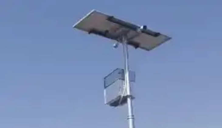 बरहनी चौराहे पर लगे हाईटेक CCTV कैमरे, व्यापारियों और राहगीरों की सुरक्षा होगी मजबूत