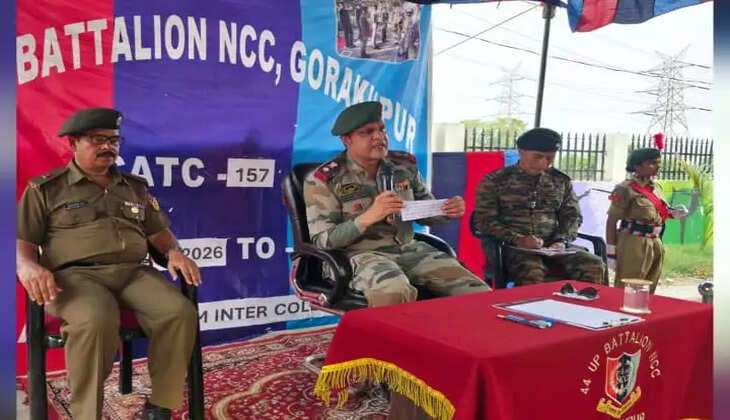 NCC शिविर का आगाज! 10 दिन तक कैडेट सीखेंगे अनुशासन, नेतृत्व और राष्ट्रसेवा के गुर