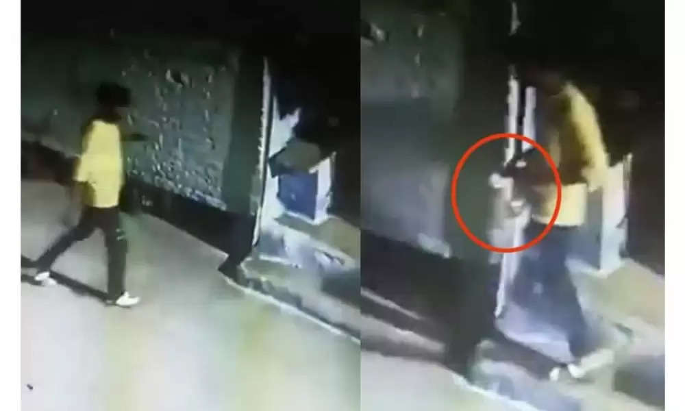 Young man used to steal women's undergarments, CCTV camera revealed! Half a dozen cases are already registered against the accused