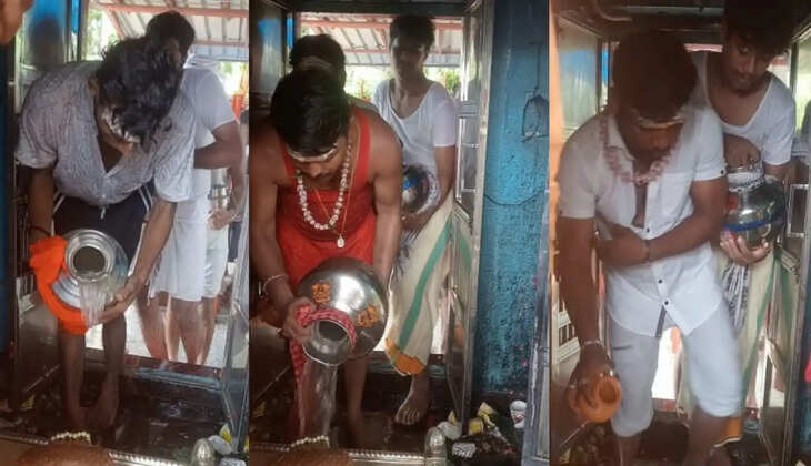 काशी में गूंजे हर-हर महादेव के जयकारे, यादव बंधुओं ने 5 प्रमुख शिवालयों में किया जलाभिषेक