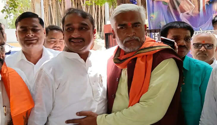 Deepak Patel Birthday, Deepak Patel MLA, Phulpur MLA, Prayagraj News, Jhunsi News, BJP Prayagraj, Deepak Patel Birthday Celebration, BJP Ganga Par Prayagraj, Prayagraj BJP News