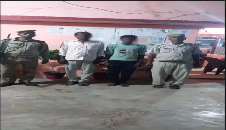 थाना चौबेपुर पुलिस ने 40 लीटर अवैध देशी शराब के साथ दो अभियुक्त को किया गिरफ्तार&nbsp;