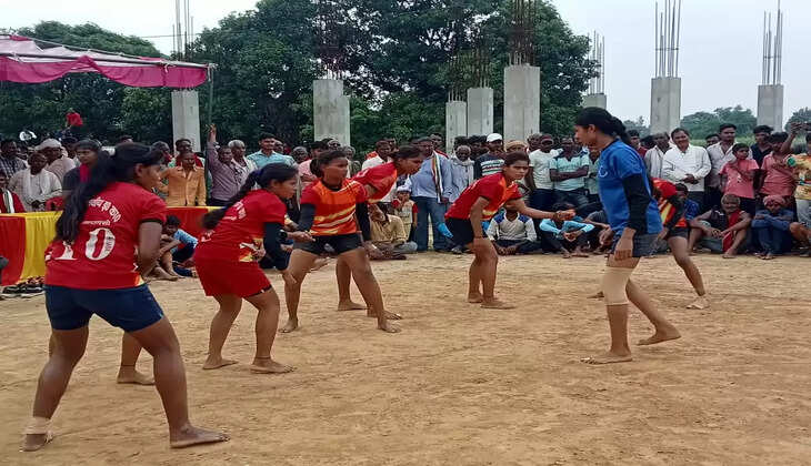 नाग पंचमी पर महिला कबड्डी,जोड़ी गदा, कुश्ती दंगल प्रतियोगिता का आयोजन