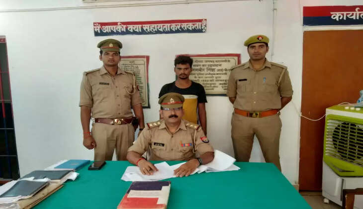 थाना नौगढ़ ने&nbsp;गौवंश सहित एक गौ तस्कर को किया गिरफ्तार