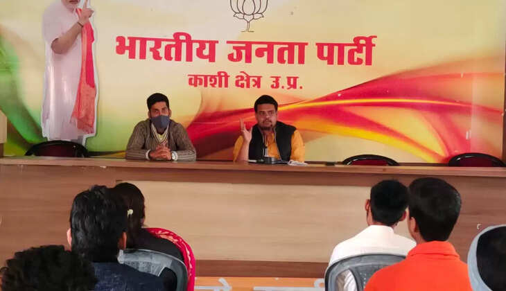 भाजपा महानगर कार्यालय गुलाब बाग पर भाजपा कैंट विधानसभा के आईटी विभाग का चुनावी बैठक सम्पन्न 