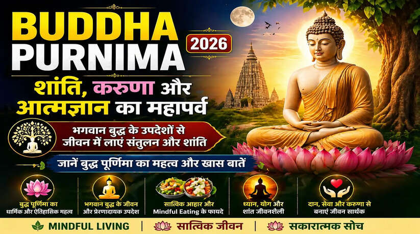 Buddha Purnima: शांति, करुणा और आत्मज्ञान का महापर्व
