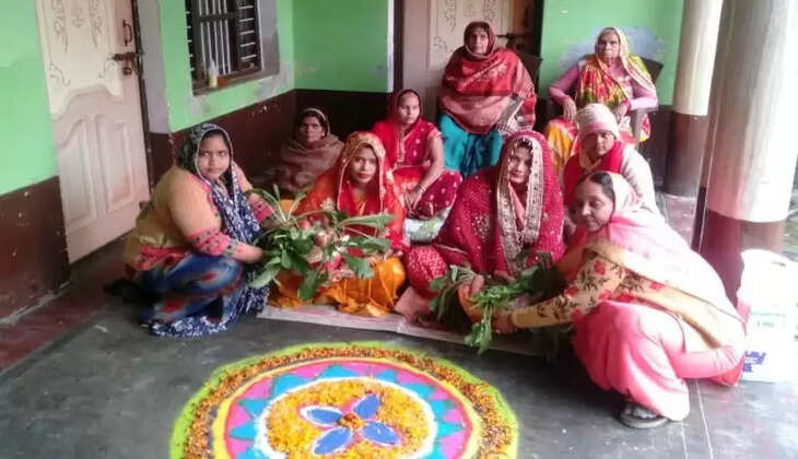 आंगनबाड़ी केंद्रों पर किए जा रहे गोदभराई व अन्नप्राशन कार्यक्रम&nbsp;