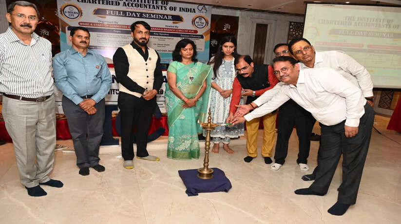 ICAI Varanasi, GST Seminar Varanasi, Income Tax Act 2025, GSTAT Seminar, CA Prerna Kishore Peshoori, CA Gaurav Gupta, Varanasi News, Chartered Accountant Seminar, GST Tribunal News, Varanasi CA Branch