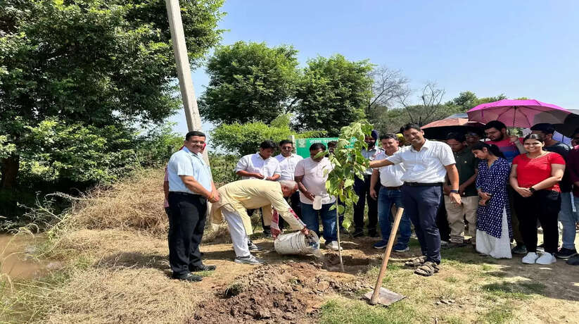 वर्ल्ड एग्रो टूरिज्म दिवस पर पौधा रोपण, जल, जंगल, जमीन बचाने का दिया संदेश