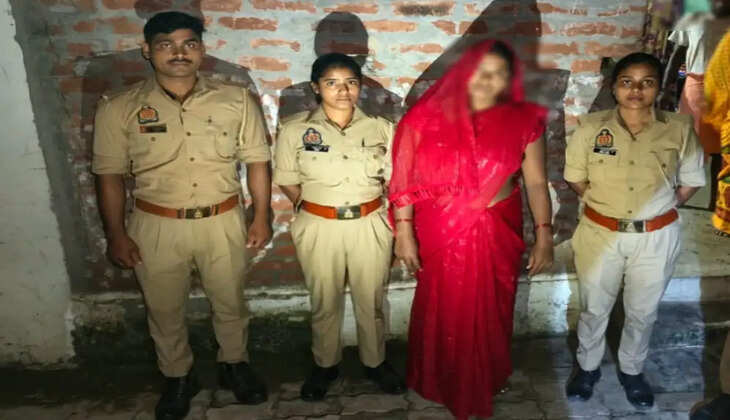 कुआनो नदी में कूदने जा रही महिला को महिला आरक्षियों ने बचाया