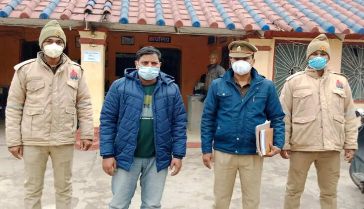 नाबालिक के साथ छेड़खानी करने के आरोप में अभियुक्त गिरफ्तार