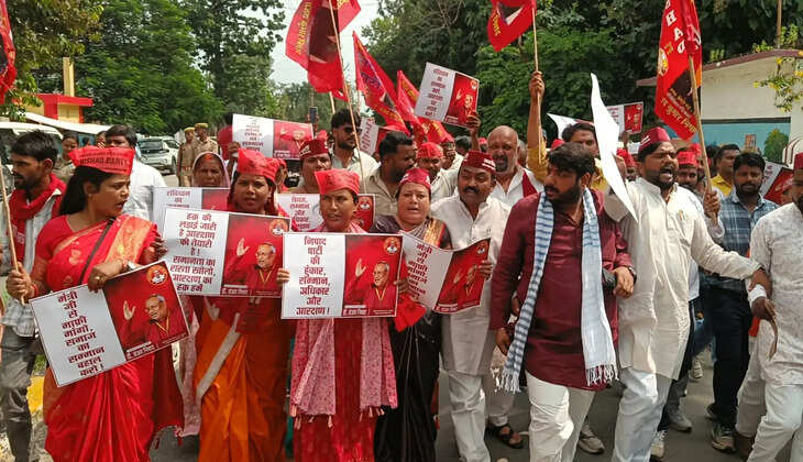 बांसगांव दुर्गा मंदिर में कथित बयान के विरोध में अमित निषाद ने जताई नाराजगी, माफी और कार्रवाई की मांग