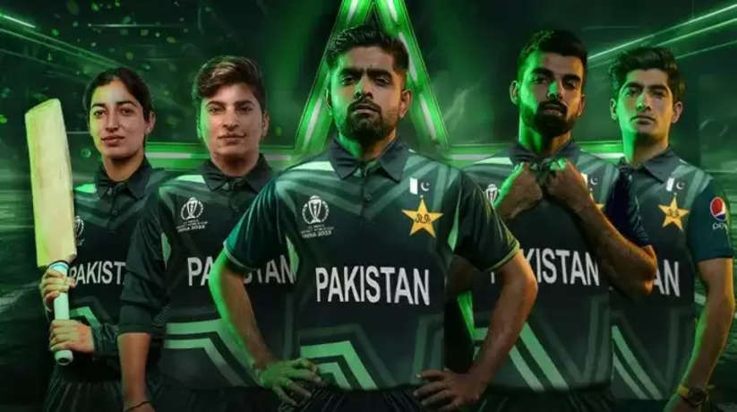 World Cup 2023: वर्ल्ड कप 2023 के लिए पाकिस्तान ने लॉन्च की नई जर्सी, सामने आई पहली तस्वीर