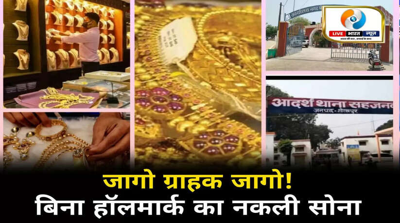 जागो ग्राहक जागो! बिना हॉलमार्क के नकली सोना बेच रहे स्वर्ण व्यवसाई