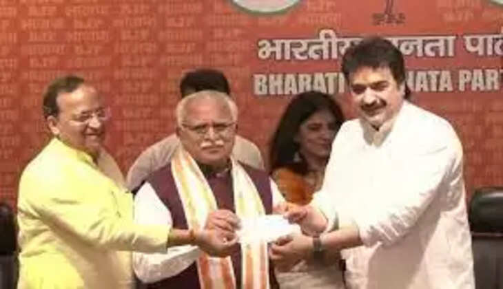 कांग्रेस के पूर्व नेता कुलदीप बिश्नोई&nbsp;भाजपा में हुए शामिल