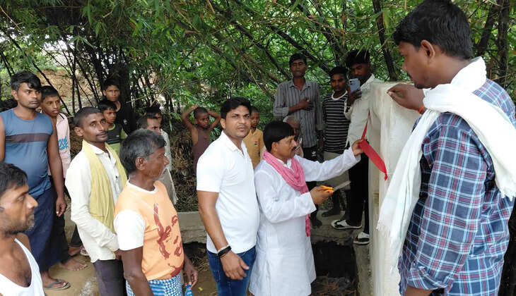 ग्राम शोहदवार में रिटर्निंग वॉल का लोकार्पण, तटवर्ती कटान से ग्रामीणों को मिलेगी राहत