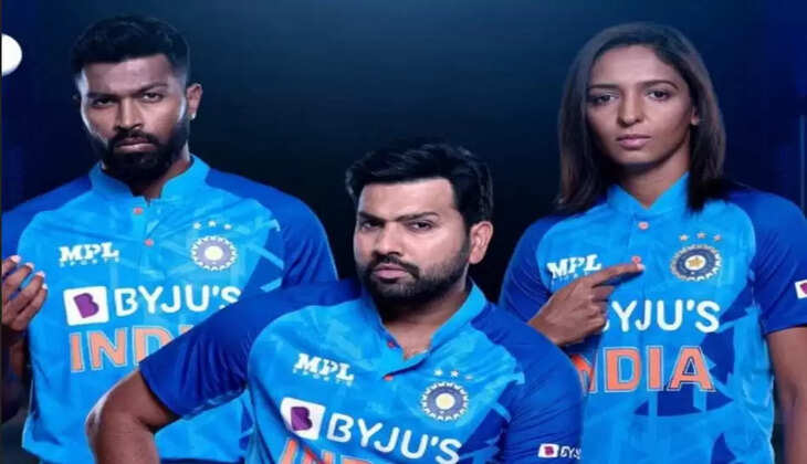 T20 वर्ल्डकप के लिए टीम इंडिया की नई जर्सी लांच, देखें तस्वीरें