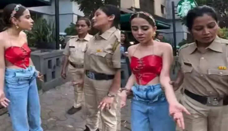 Urfi Javed Arrested: उर्फी जावेद हुई गिरफ्तार? ताकती रही पब्लिक, बनाते रहे वीडियो, जानें क्या है सच