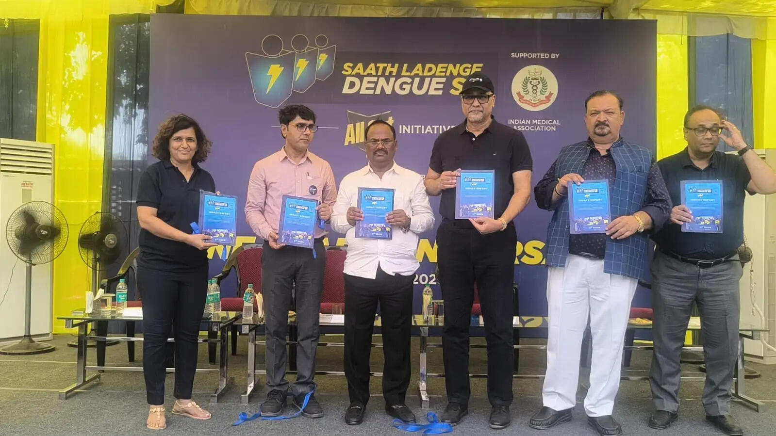  All Out Campaign, Saath Ladenge Dengue Se, Varanasi News, Dengue Awareness Campaign, Panditpur Village, Dengue Prevention, Malaria Awareness, Brillon Consumer Products, IMA, World Dengue Day, Public Health Initiative, Dengue Control, Health Awareness, Community Participation, Varanasi Updates
