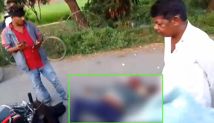 Chandauli News:&nbsp;पिकअप के जोरदार धक्के से मोटर साइकिल&nbsp;सवार युवक की मौत