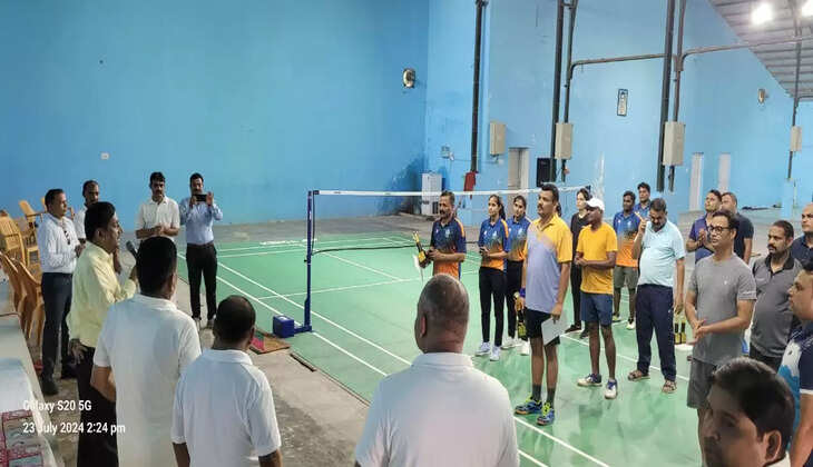 बरेका में अंतर मंडलीय रेलवे सुरक्षा बल बैडमिंटन प्रतियोगिता 2024 का समापन