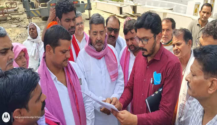 कादीपुर ओवरब्रिज निर्माण की धीमी गति पर सांसद ने जताई नाराजगी, सितंबर तक कार्य पूर्ण करने का दिया अल्टीमेटम