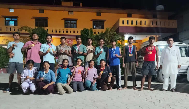 प्रांतीय खेलकूद प्रतियोगिता में लुचुई विद्यालय के खिलाड़ियों का शानदार प्रदर्शन