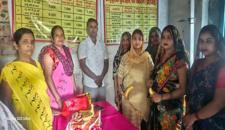 पोषण माह में गर्भवती महिलाओं को मिला पोषण का संदेश, गोदभराई कार्यक्रम आयोजित