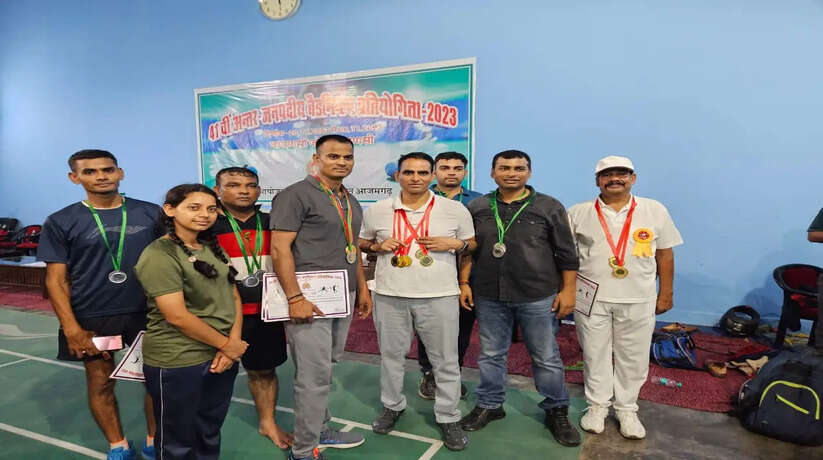 Varanasi News: वाराणसी जोन के कुल 10 जनपदों की अंतर्जनपदीय आयोजित प्रतियोगिता वर्ष 2023 दिनांक 6 से 8 तक जनपद आजमगढ़ में संपन्न