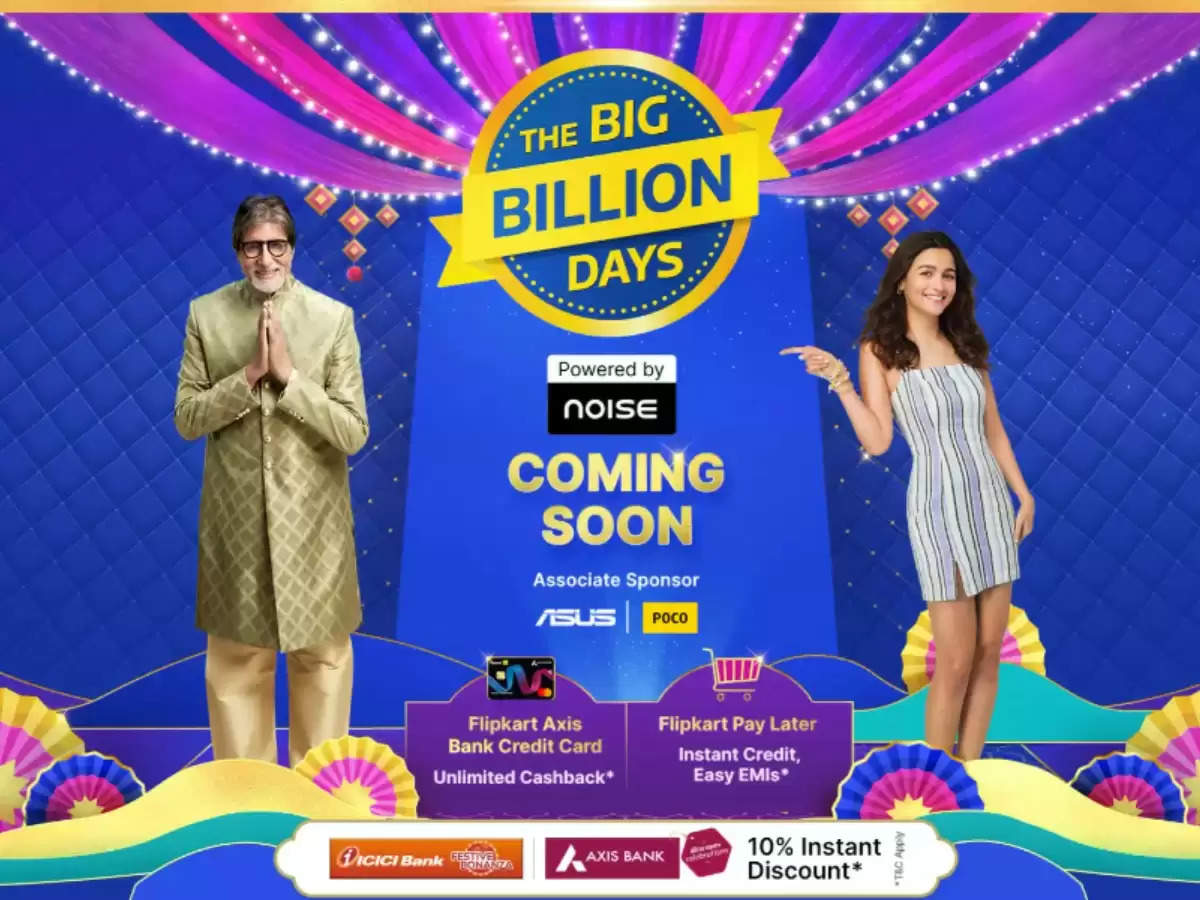 Big Billion Day sale is going to start on Flipkart, from mobile to these things will get up to 80% discount!