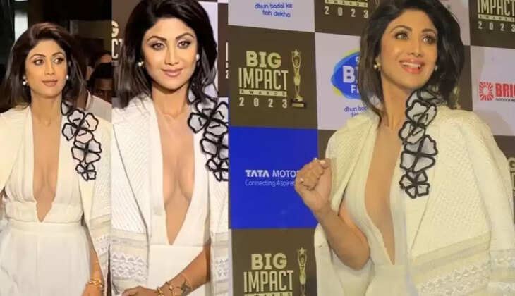 Victim of Oops Moment Shilpa Shetty: पब्लिक इवेंट में ऐसे कपड़ों में जाना एक्ट्रेस को पड़ा महंगा, हाथ से ढककर बचाई लाज