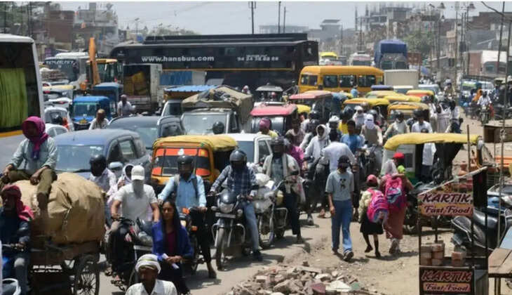 जाम में फंसी वाराणसी की रफ्तार, लहरतारा-कैंट मार्ग पर रोज जाम