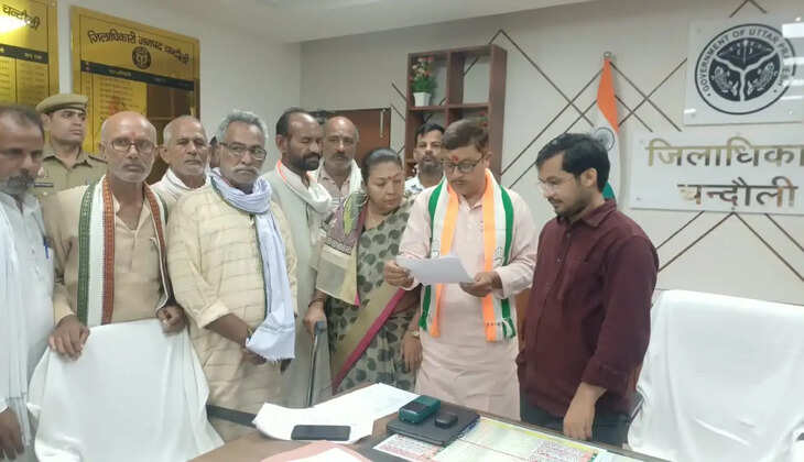 चंदौली में बारिश से किसानों का नुकसान, कांग्रेस ने जिले को बाढ़ प्रभावित घोषित करने की उठाई मांग