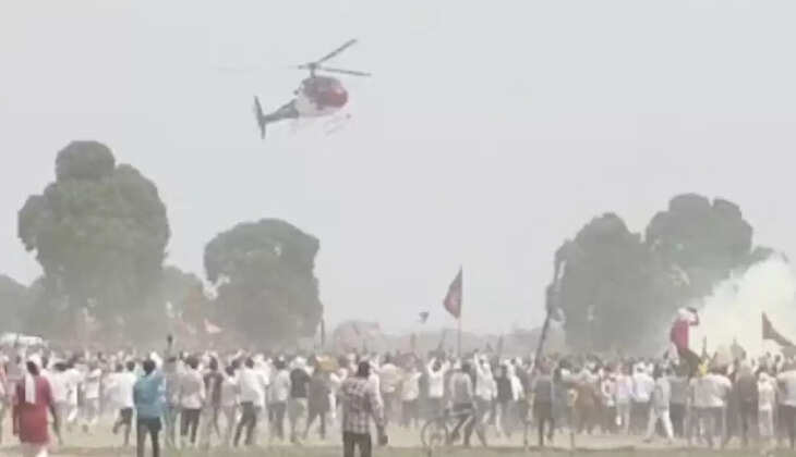 Pryagraj News: राहुल और अखिलेश की सभा में मची भगदड़, कार्यकर्ता बैरिकेडिंग तोड़कर अंदर घुसे &nbsp;प्रयागराज