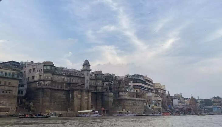 आसमान में बादलों की आवाजाही बरकरार, वाराणसी में&nbsp;उमस अब कर रहा परेशान