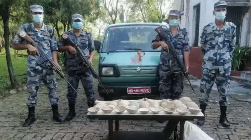 भारत-नेपाल बॉर्डर पर चेकिंग के दौरान मिले नर कंकाल