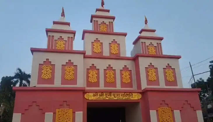सैयदराजा बाजार में सजे मां दुर्गा के भव्य पंडाल, चार दिवसीय मेले में उमड़ेगी श्रद्धालुओं की भीड़