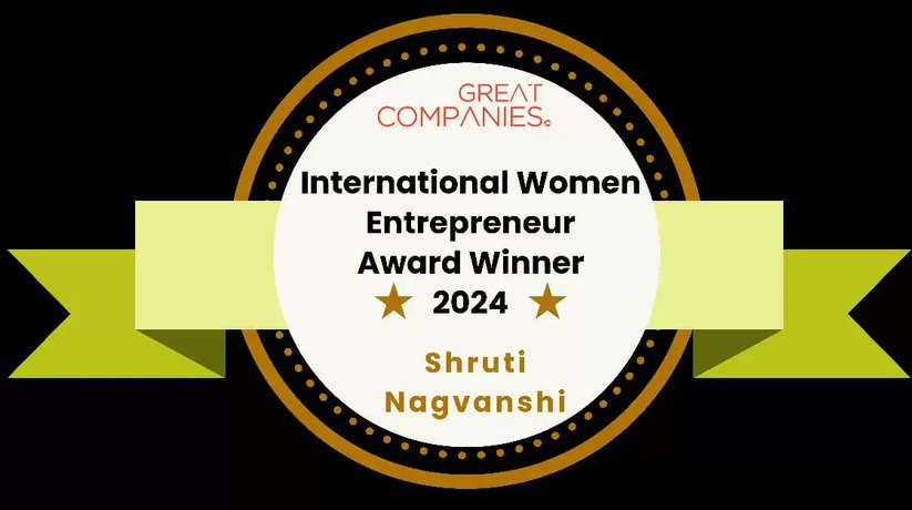 Varanasi News: श्रुति नागवंशी को 2024 में एनजीओ श्रेणी में मिला ग्रेट कंपनीज इंटरनेशनल महिला उद्यमी पुरस्कार